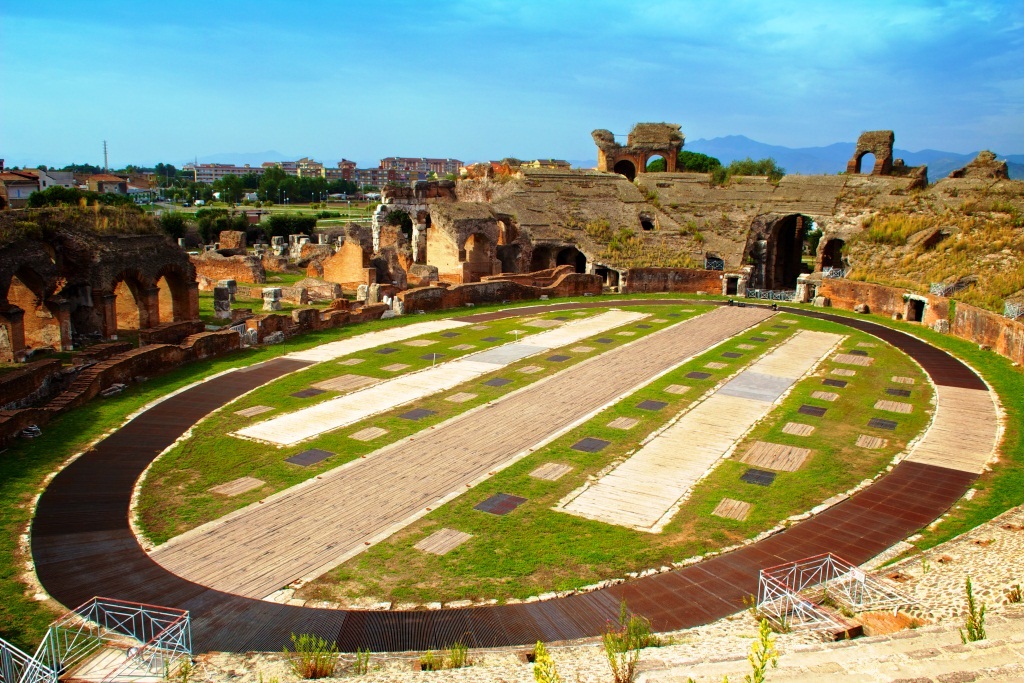Anfiteatro Campano Larena dei gladiatori