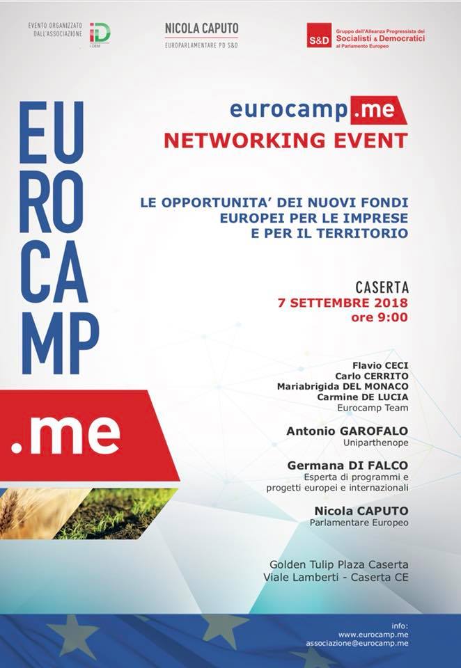 EUROCAMP NETWORKING EVENT CASERTA 7 SETTEMBRE 2018 1 1