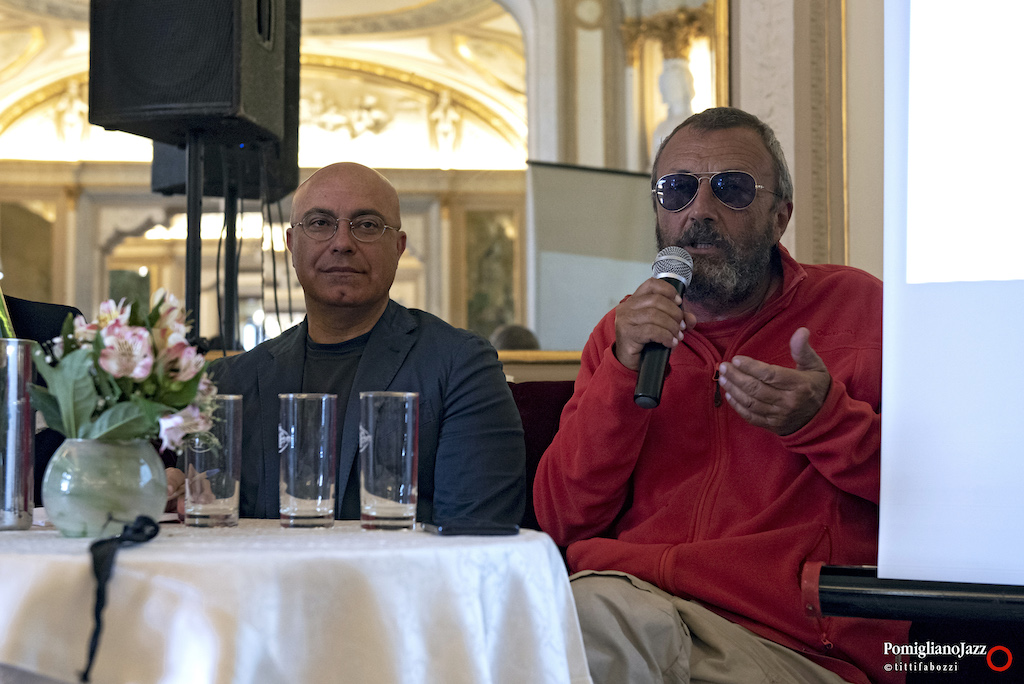 Onofrio Piccolo e Daniele Sepe annunciano la carta bianca 2019 di PomiglianoJazz Titti Fabozzi
