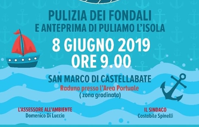 Operazione porto pulito Castellabate 2019