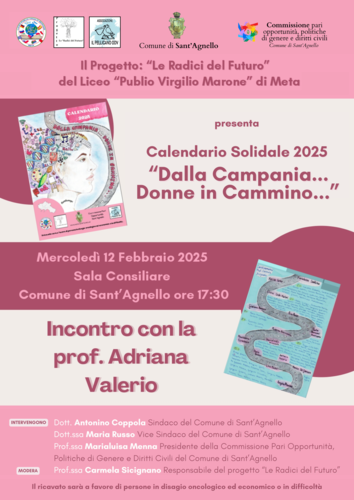 presentazione calendario solidale 2025 Donne 1